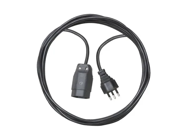 Brennenstuhl 1168432 Strom Verlängerungskabel 10 A Schwarz 3 m H05VV-F 3G 1 mm²