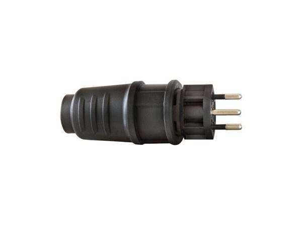 Brennenstuhl 1081442 Schutzkontaktstecker 230 V Schwarz IP20