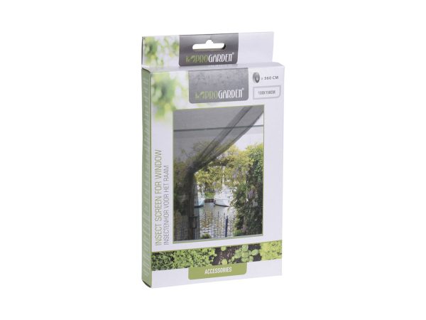 B2X - Praktisches Set mit 2 Insektennetzen 130x150 cm und Klebeband, One Size
