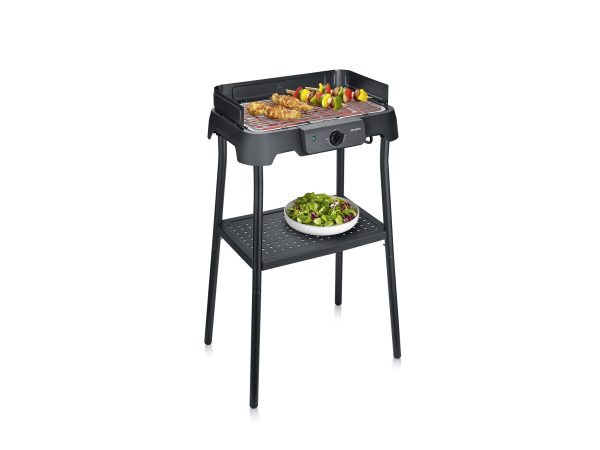 Severin 8594 Elektro, Stand Grill Schwarz