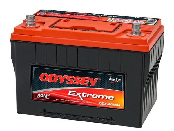 Odyssey, Fahrzeugbatterie, AGM-Batterie 12V/68Ah/850A LxBxH 276x172x202mm/S:0, AUTO & BIKE, ODX-AGM34 34-PC1500
