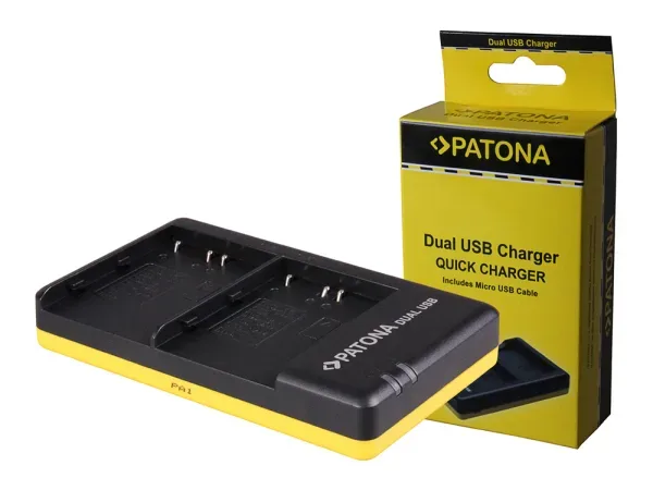 Patona, Ladegeräte Foto, Patona Ladegerät Dual USB Nikon EN-EL3, Produkte & Wohnen