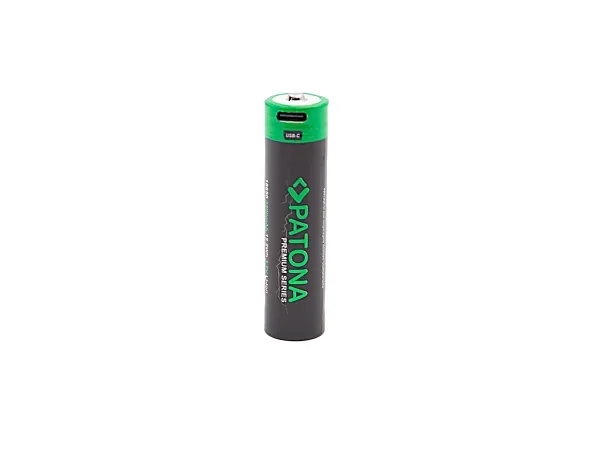 Patona, Werkzeug Akkus + Ladegerät, Patona Premium Akku 18650 USB-C, Produkte & Wohnen