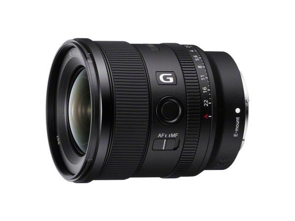 Sony - FE 20 mm f/1,8 G Hybridobjektiv schwarz, 20-50mm