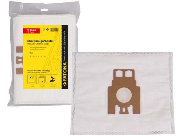 Patona, Staubsauger Zubehör, Patona 10x Staubsaugerbeutel Miele G/N/F, Produkte & Wohnen