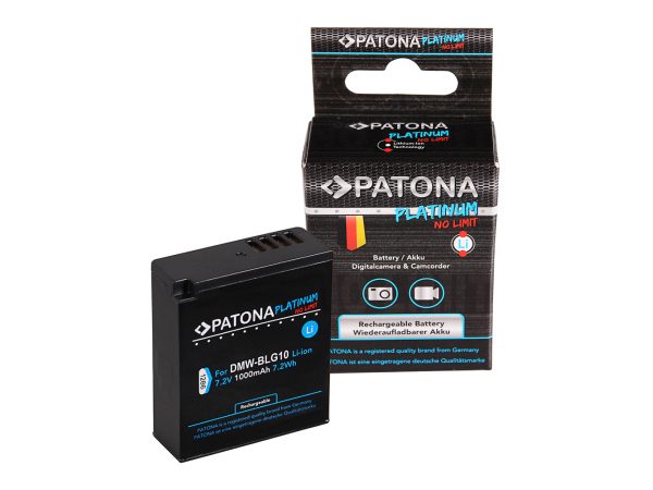 Patona, Akku Li-ION Foto, Patona Platinum Akku Panasonic DMW-BLG10, Produkte & Wohnen