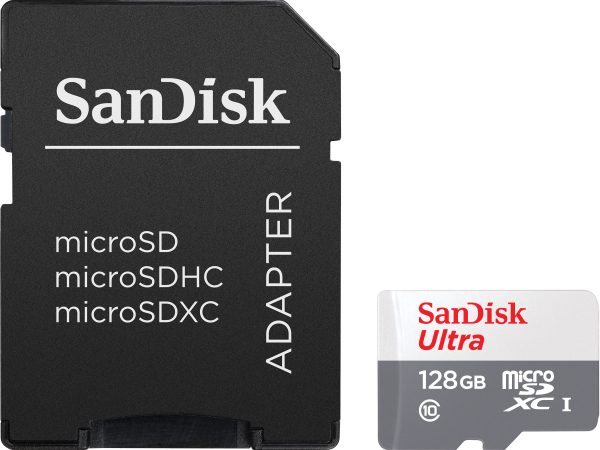 Sandisk, microSD Speicherkarten, SanDisk Ultra microSDXC 100MB/s 128GB, Produkte & Wohnen