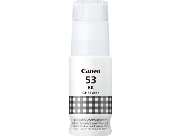 Canon - GI-53BK Schwarz Tintenflasche, One Size