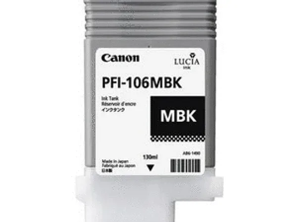 Canon PFI-106 MBK Original Tintenpatrone Matt Schwarz