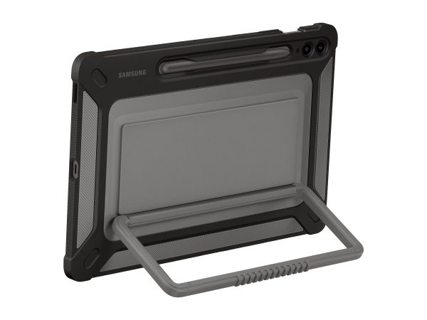 Samsung, Bookcover, Samsung Tab S9+ FE Outdoor Cover Titan, Produkte & Wohnen