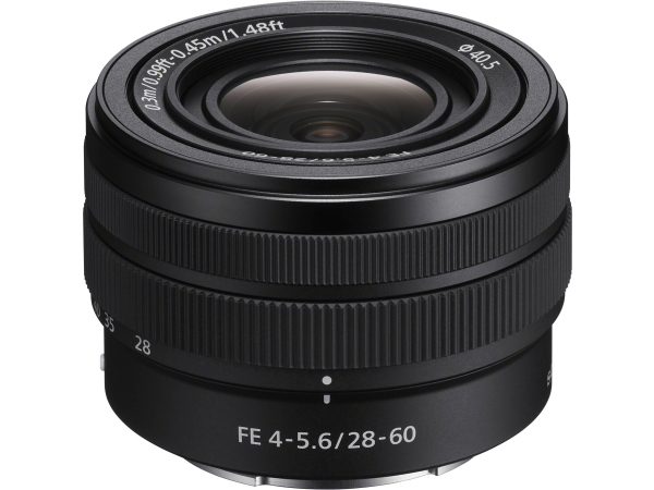 Sony - FE 28â€“60 mm f/4â€“5,6 Hybridobjektiv schwarz, 28-60MM