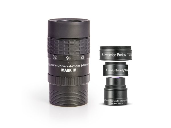 Baader, Okulare + Zubehör, Baader Hyperion Kit 8-24mm/Barlow 2.25x, Produkte & Wohnen