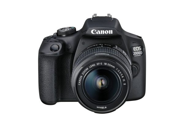 Canon, Systemkameras (SLR), Canon EOS 2000D EF-S 18-55mm IS + 75-300, Produkte & Wohnen