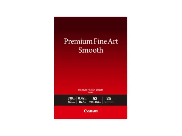 Canon, Papier (Blatt), Canon FA-SM2 A3 Fine Art Smooth Paper, Produkte & Wohnen