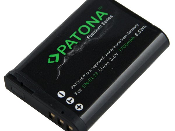 Patona - Digitalkamera-Akku Premium, Schwarz, One Size