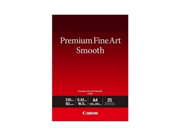 Canon, Papier (Blatt), Canon FA-SM2 A4 Fine Art Smooth Paper, Produkte & Wohnen