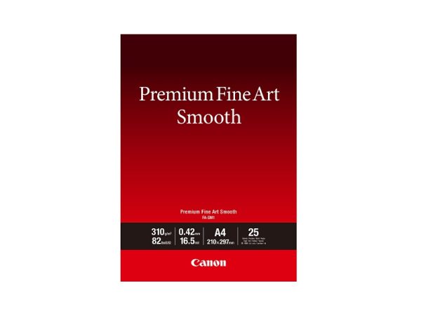 Canon, Papier (Blatt), Canon FA-SM2 A4 Fine Art Smooth Paper, Produkte & Wohnen