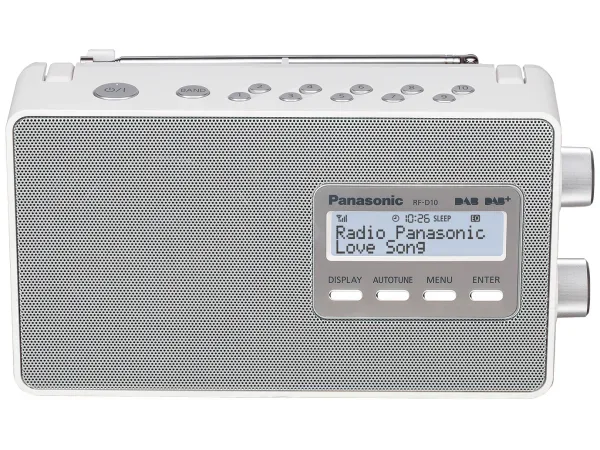 Panasonic, Radio / Wecker, Panasonic DAB+ Radio portable D10 White, Produkte & Wohnen