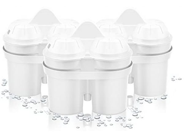 BWT - Wasserfilter-Kartuschen-Set, 10cm, Weiss