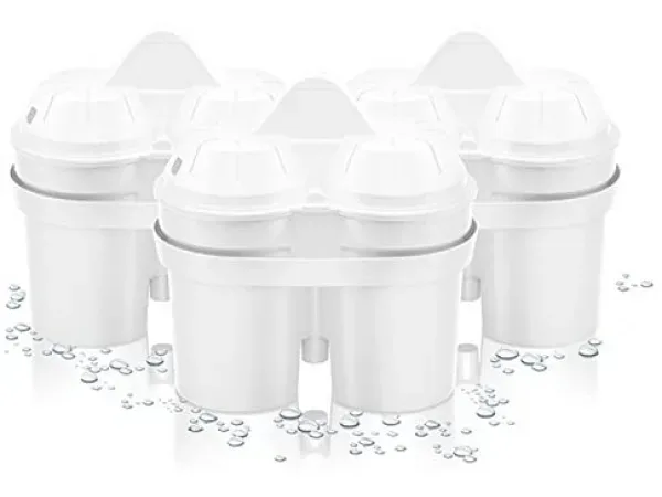 BWT - Wasserfilter-Kartuschen-Set, 10cm, Weiss