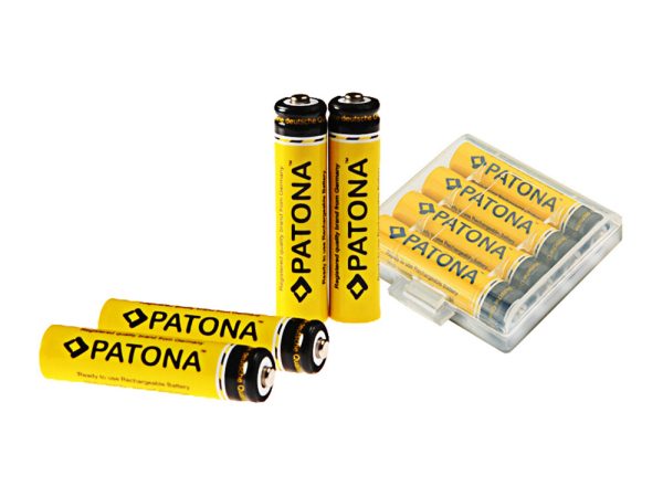 Patona, Akku NiMH Precharged, Patona Akku 4x Micro AAA 900mAh NiMH, Produkte & Wohnen