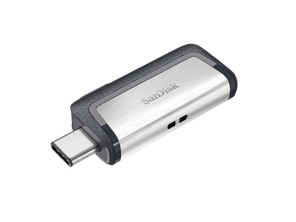 SanDisk -  USB-Speicherstick 3.1 Ultra Dual 128 GB Typ C, Schwarz, 128 GB