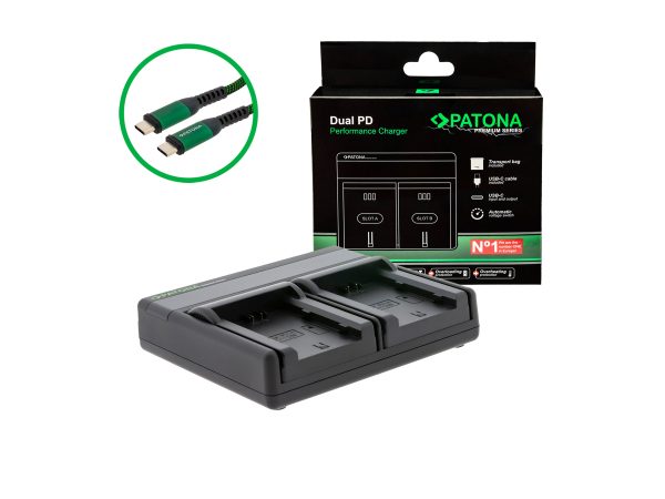 Patona, Ladegeräte Foto, Patona Dual PD Fuji NP-W235 USB-C, Produkte & Wohnen