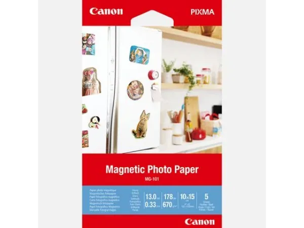 Canon, Papier (Blatt), Canon MG-101 Magnetisches Fotopapier, Produkte & Wohnen