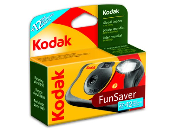 Kodak, Einwegkameras, KODAK Fun Saver Flash 27+12 800 ISO, Produkte & Wohnen
