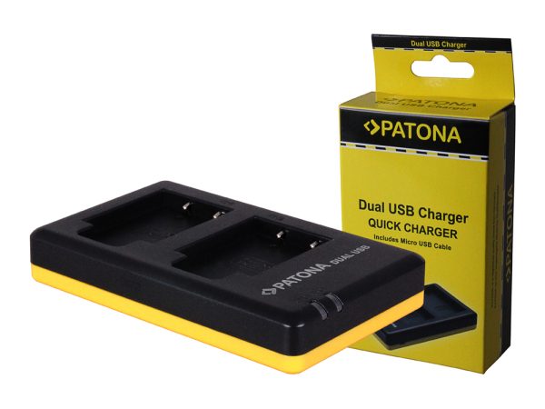 Patona, Ladegeräte Foto, Patona Ladegerät Dual USB Nikon EN-EL19, Produkte & Wohnen