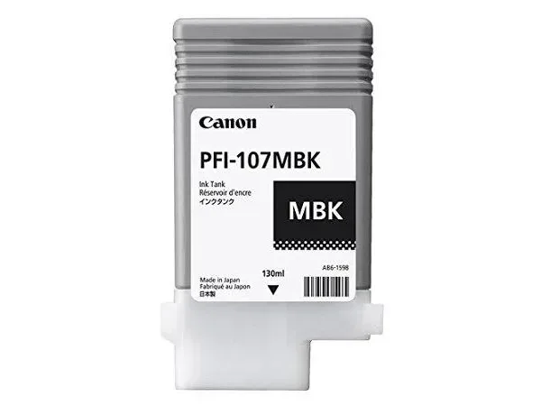 CANON Tintenpatrone matt schwarz PFI107MBK iPF 680/685 130ml