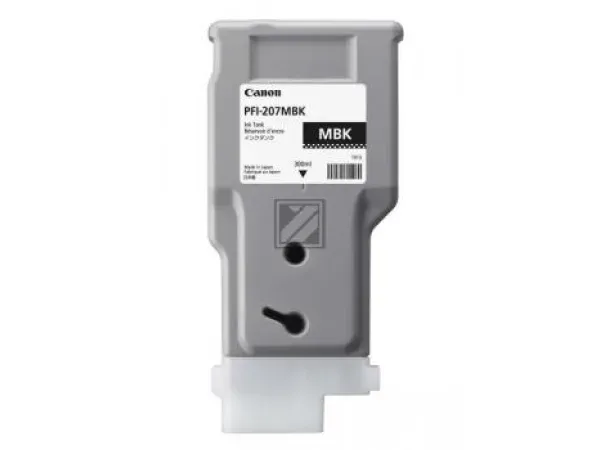CANON Tintenpatrone matt schwarz PFI207MBK iPF 680/685 300ml