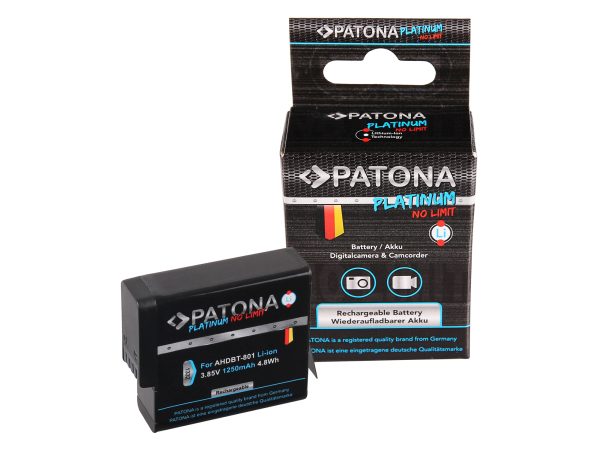 Patona, Video Akkus, Patona Platinum Akku Gopro Hero 8, Produkte & Wohnen