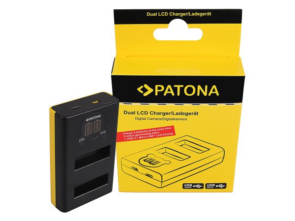 Patona, Drohnen Ladegeräte, Patona Dual LCD Charger USB DJI OSMO, Produkte & Wohnen