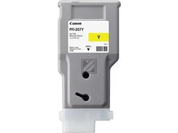 CANON Tintenpatrone yellow PFI207Y iPF 680/685 300ml