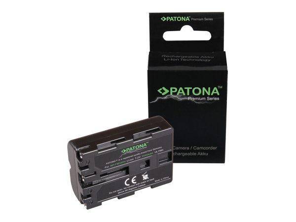 Patona - Digitalkamera-Akku Premium NP-FM500H, Schwarz, One Size