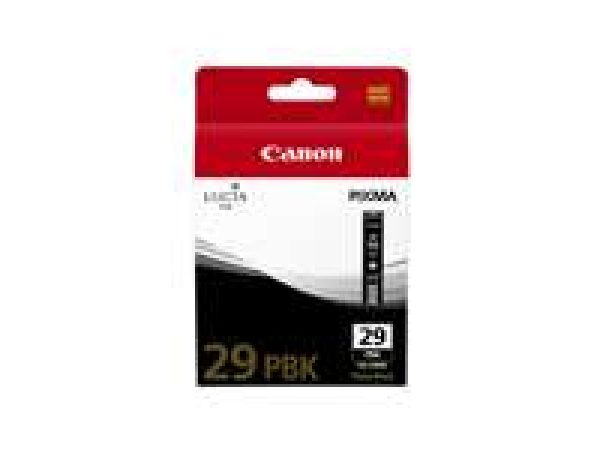 Canon -  Tintenpatrone photo schwarz PGI-29PBK PIXMA Pro-1 36ml, 1300 Seiten