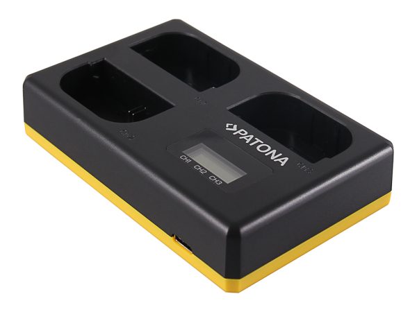 Patona, Ladegeräte Foto, Patona Triple Ladegerät USB Canon LP-E6, Produkte & Wohnen