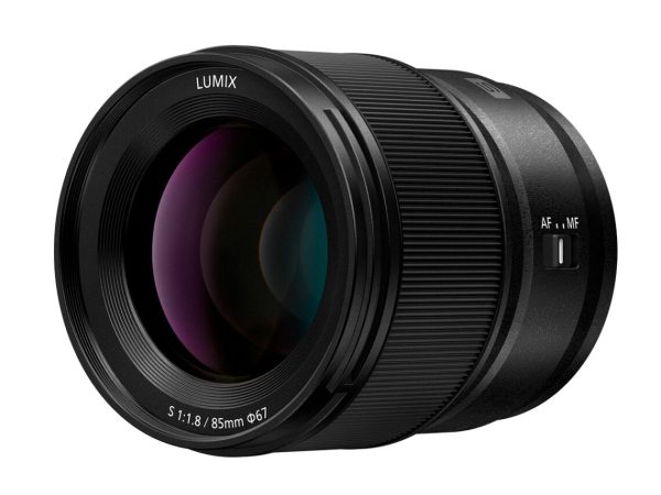 Panasonic - Lumix S 85mm f/1.8 spiegelloses Objektiv, Schwarz, One Size