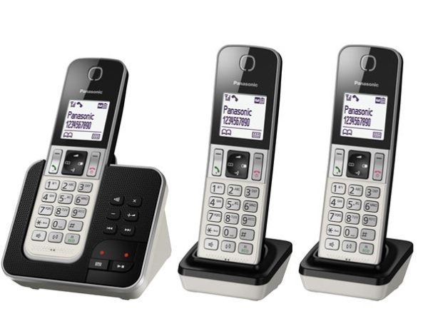 Panasonic - Kx-tgd323slw