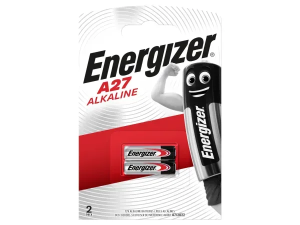 Nedis - Alkali-Batterie 27A | 12 V | 27 mAh | 2-Blister, One Size