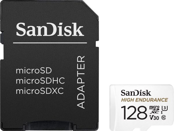 Sandisk, microSD Speicherkarten, SanDisk microSDXC High Endurance 128GB, Produkte & Wohnen