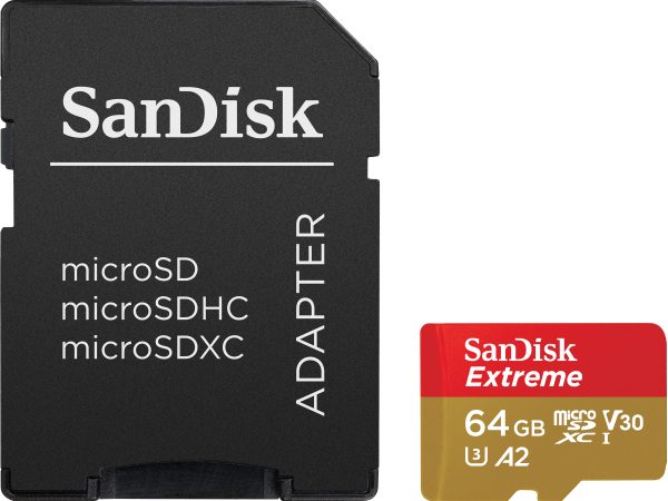 Sandisk, microSD Speicherkarten, SanDisk Extreme 170MB/s microSDXC 64GB, Produkte & Wohnen
