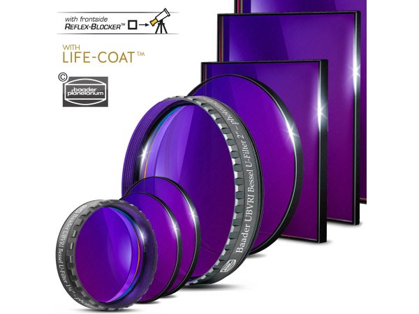 Baader, Astro Filter & Systeme, Baader UBVRI Bessel U-Filter 1¼