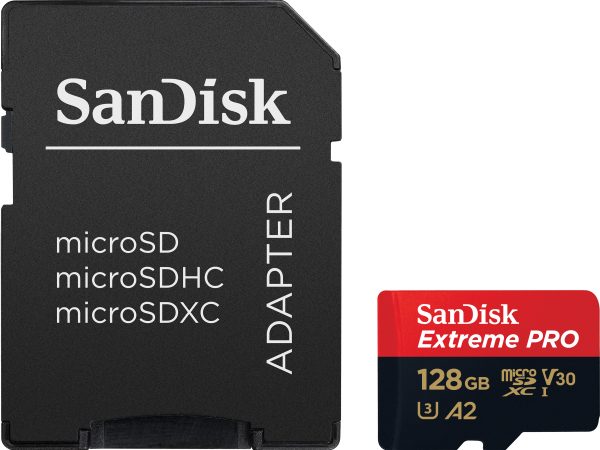 Sandisk, microSD Speicherkarten, SanDisk ExtremePro 200MB/s microSD 128GB, Produkte & Wohnen