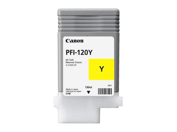 Canon Tintenpatrone PFI-120Y Original Gelb 2888C001 Druckerpatrone