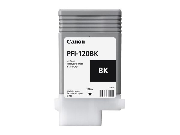 Canon Tintenpatrone PFI-120BK Original Schwarz 2885C001 Druckerpatrone