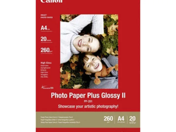 CANON Photo Paper Plus 265g A4 PP201A4 InkJet glossy II 20 Blatt