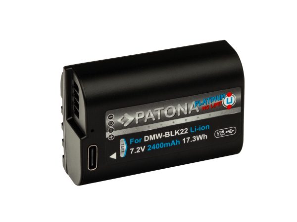 Patona, Akku Li-ION Foto, Patona Platinum USB-C Panasonic BLK22, Produkte & Wohnen