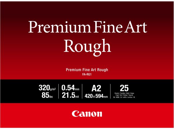 Canon, Papier (Blatt), Canon FA-RG1 Fine Art Paper  A2/25 Blat, Produkte & Wohnen